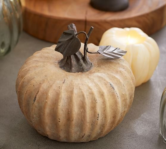 Weathered Stone Pumpkins