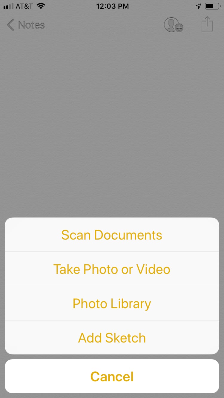 Click "Scan Documents"