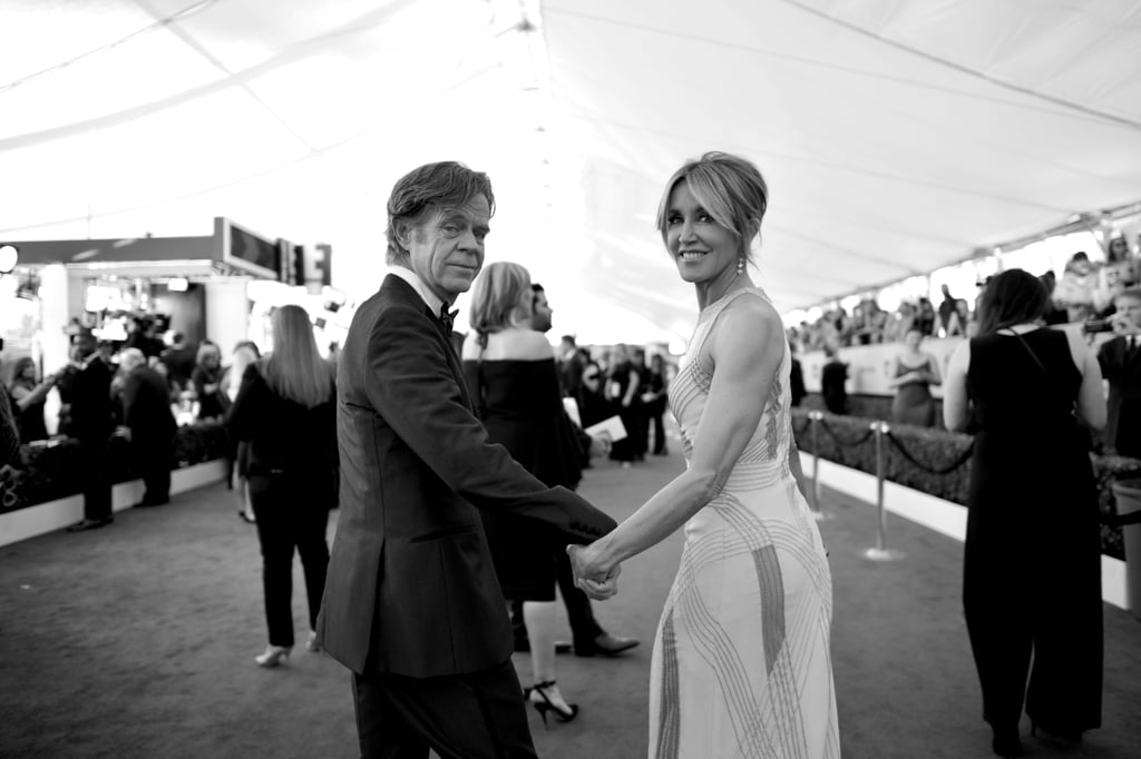 Felicity Huffman and William H. Macy at the 2017 SAG Awards