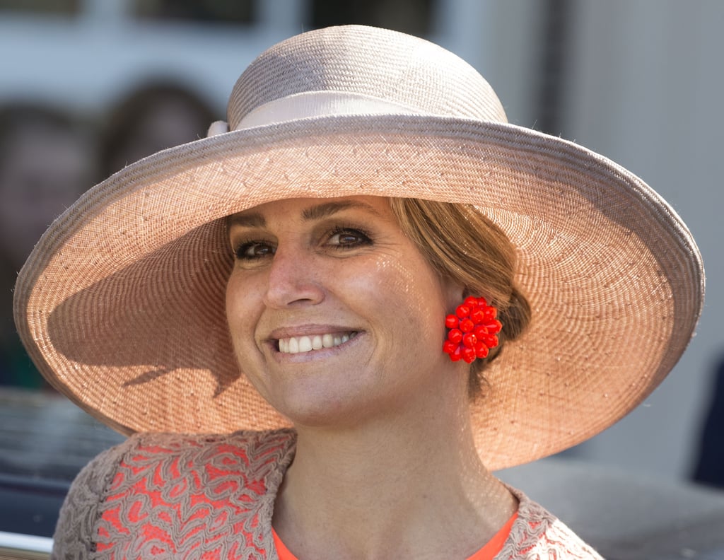 Queen Máxima in Harlingen, The Netherlands.