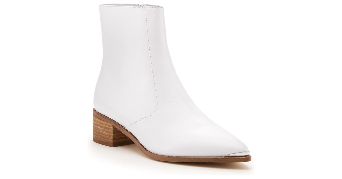 Botkier Greer Pointy Toe Booties | The Best White Boots For Women