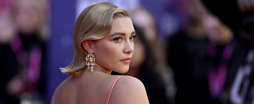 Florence Pugh Wears a Sheer Victoria Beckham Gown