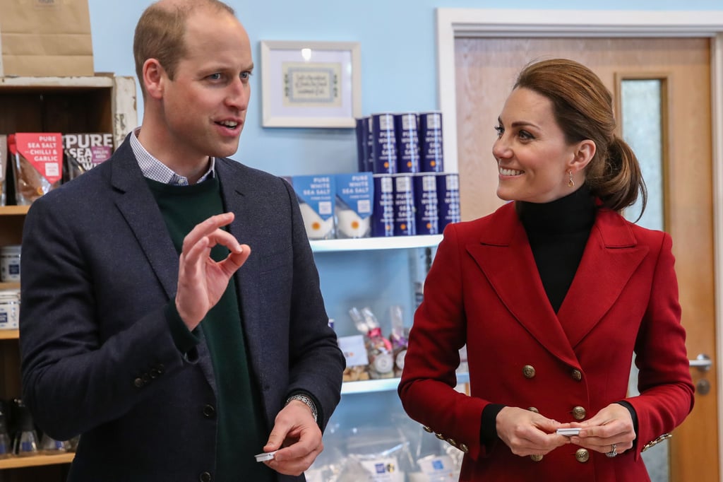 Kate Middleton and Prince William in North Wales May 2019