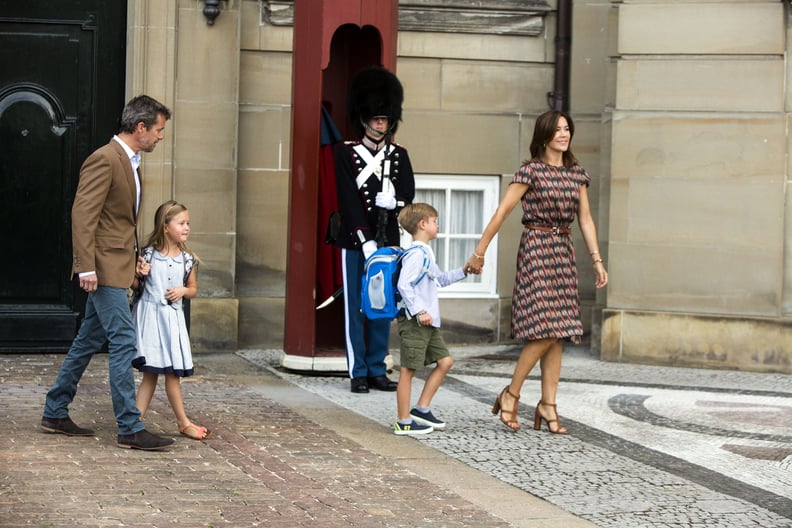 She Styled the Belted Dress With Summer's Most Practical Heels