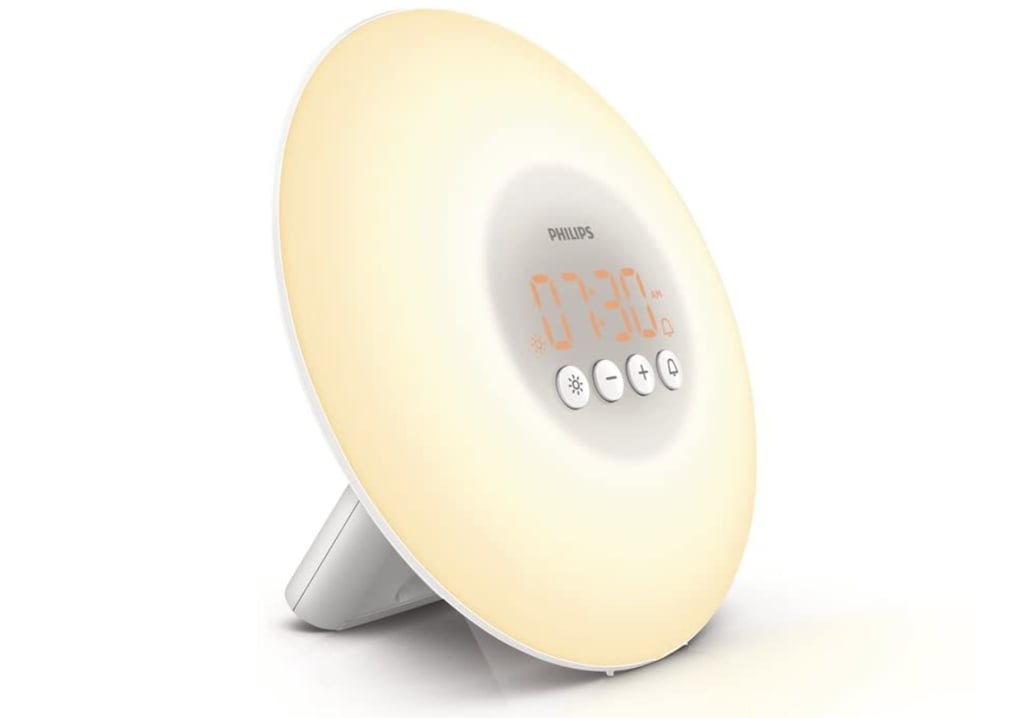 Philips Wake-Up Light Alarm Clock With Sunrise Simulation