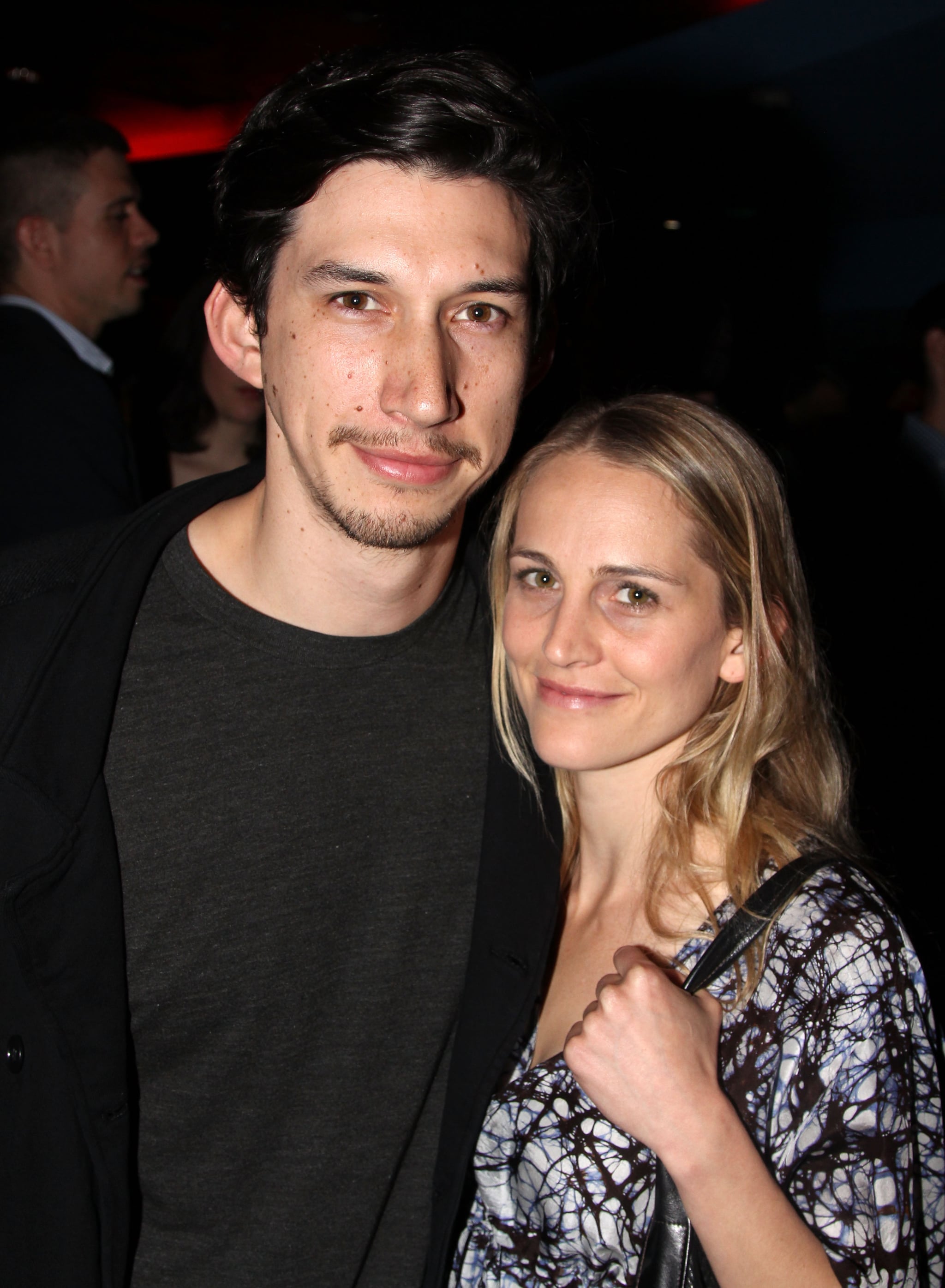 adam driver wife and son