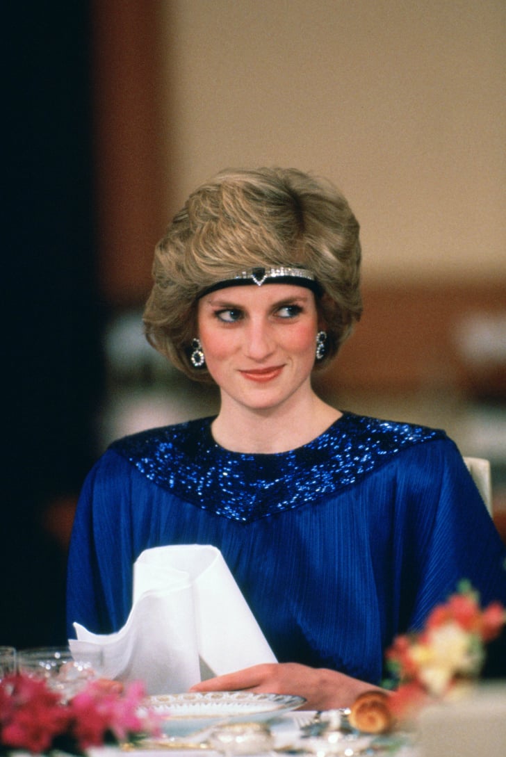 Sapphire Headband and Earrings Princess Diana's Jewelry