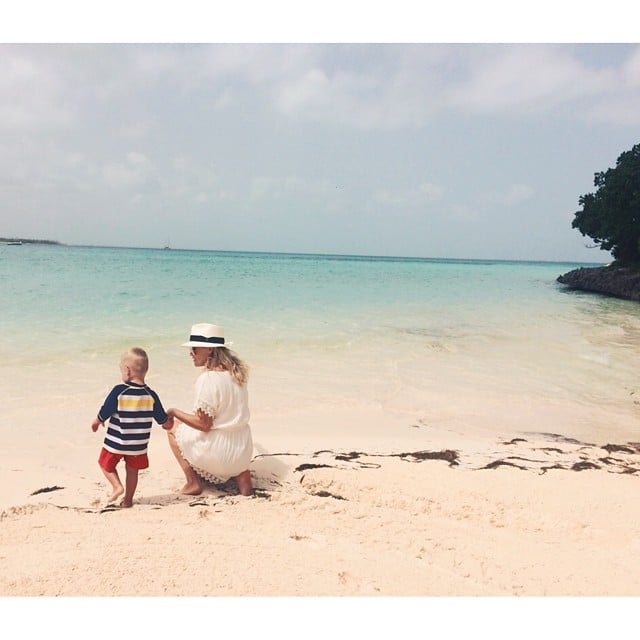 Reese Witherspoon spent the day at the beach with her son.
Source: Instagram user reesewitherspoon