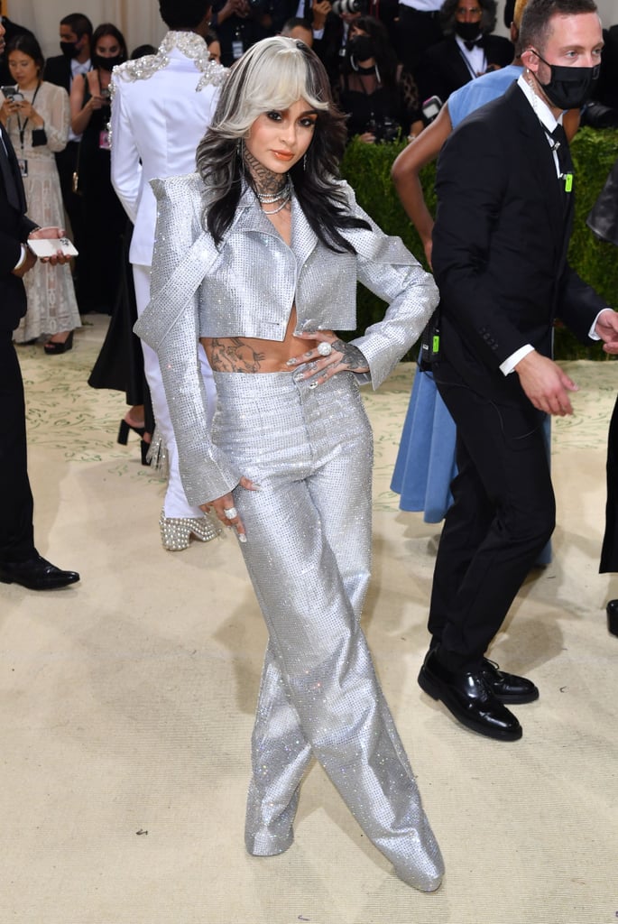 Kehlani's Crystal Aliétte Suit at the Met Gala 2021