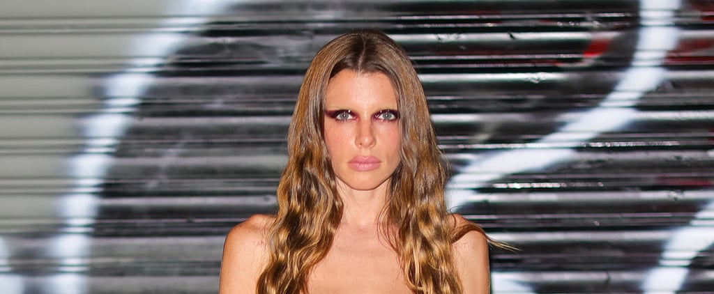 Julia Fox Wears Duct Tape as a Bra at NYFW