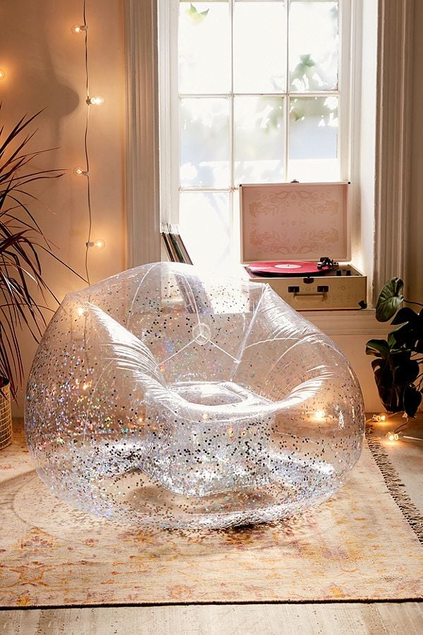 Trixie Silver Inflatable Chair