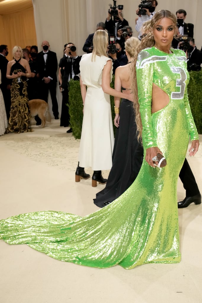 Ciara Debuted an Extra-Long Bronde Ponytail at 2021 Met Gala