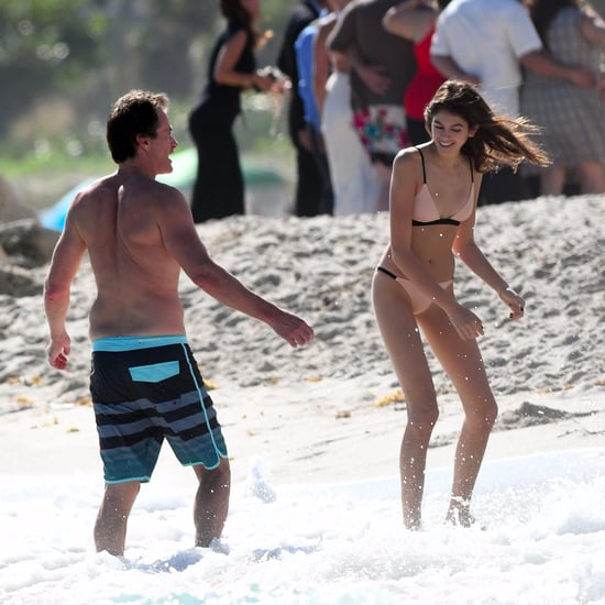 Kaia Gerber in Miami With Family December 2016