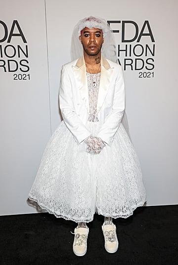 Kid Cudi Wore a Wedding Dress to the CFDA Fashion Awards