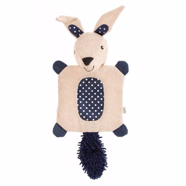 Flattie Bunny Dog Toy Crinkle (8) Ellen DeGeneres x PetSmart Dog