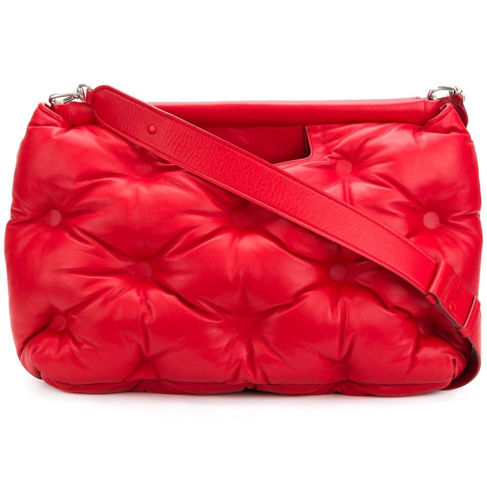 quilted puffer bag