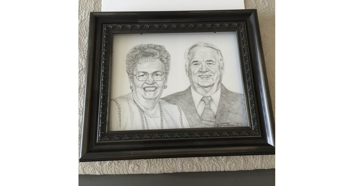 Grandpa Gets Drawing Of Late Wife Popsugar Love And Sex