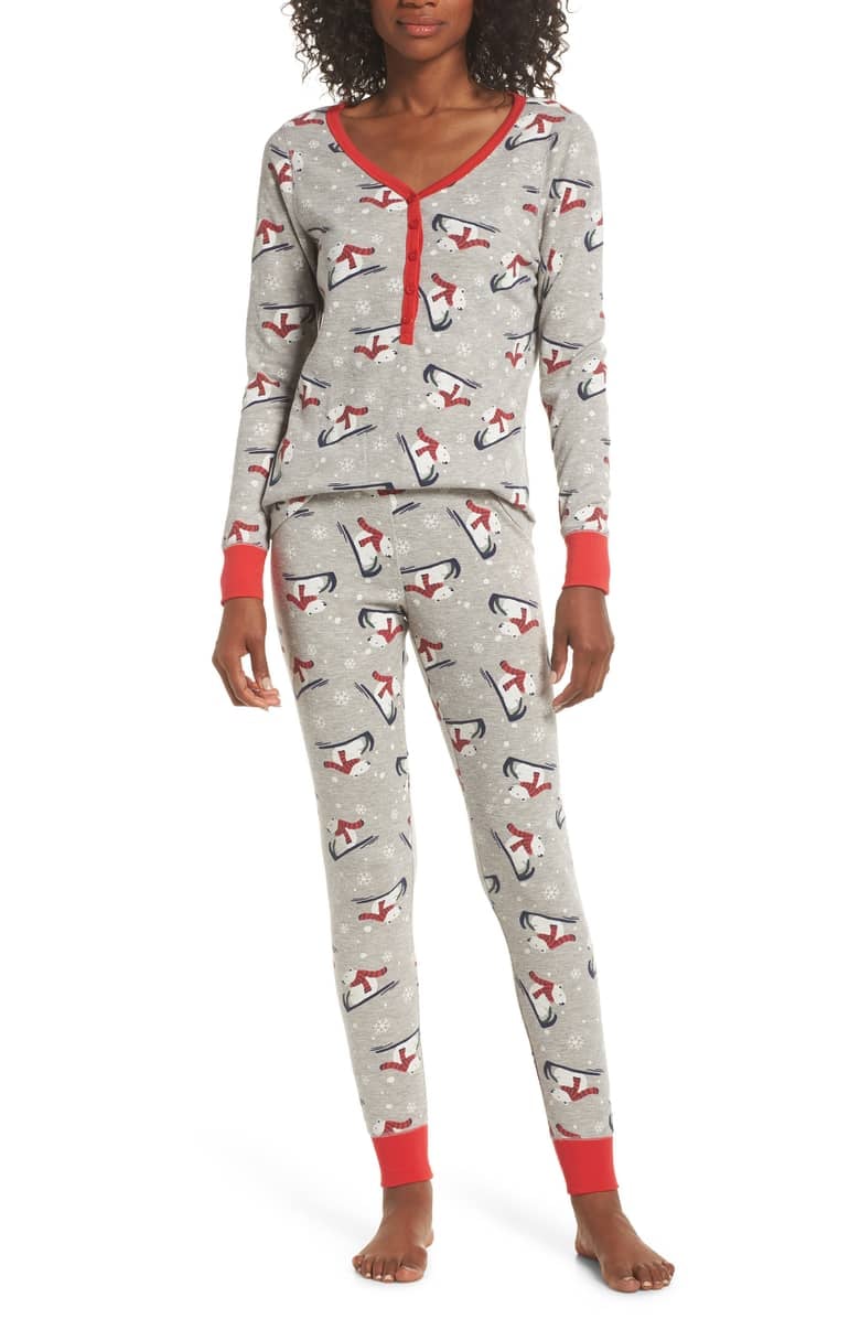 Nordstrom Lingerie Sleepyhead Thermal Pajamas