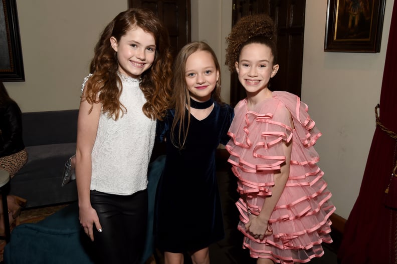 Darby Camp, Ivy George, and Chloe Coleman at EW's 2020 SAG Awards Preparty