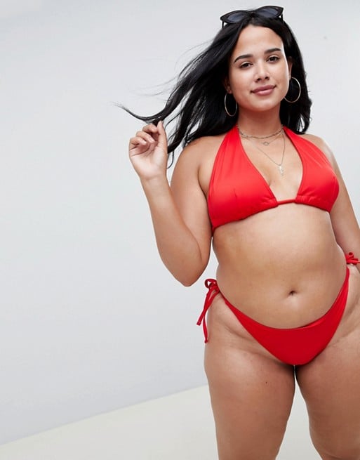 ASOS Design Curve Bikini Princess Diana Swimsuit Style POPSUGAR