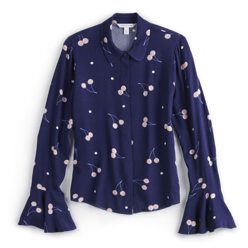 Flare-Sleeve Blouse