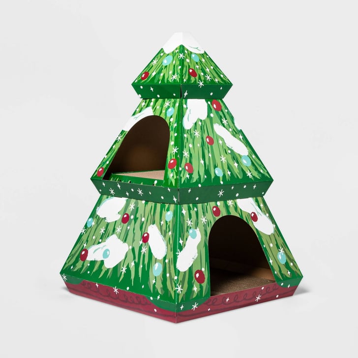 XL Double Decker Holiday Tree Cat Scratcher House Target