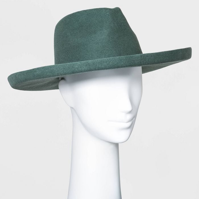 Hat Tip: Universal Thread Wide Brim Felt Fedora Hat