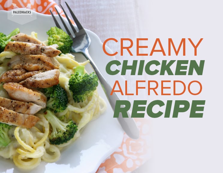 Paleo Chicken Alfredo Recipe POPSUGAR Fitness
