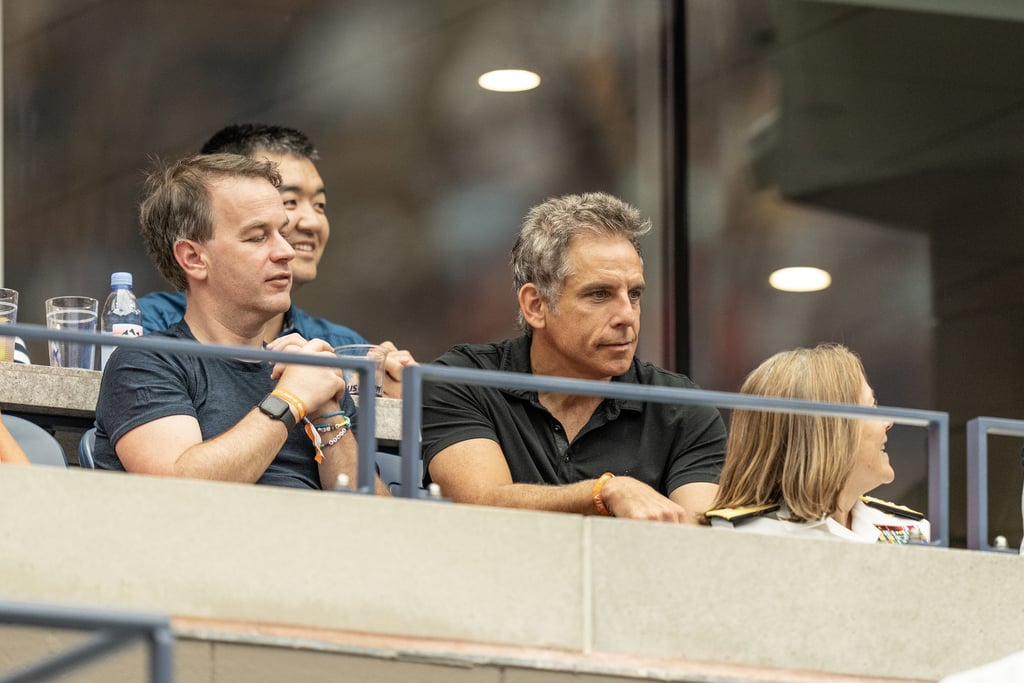 Ben Stiller at the US Open on Sept. 4.