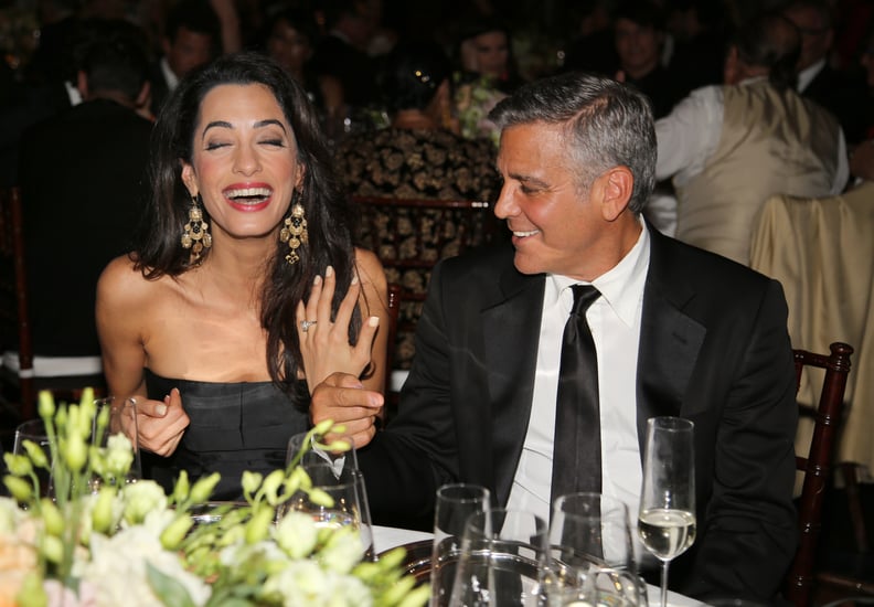 Amal Clooney at Celebrity Fight Night, 2014