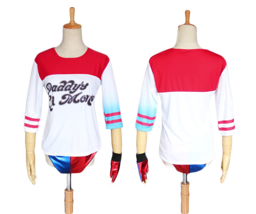 harley quinn daddy little monster shirt