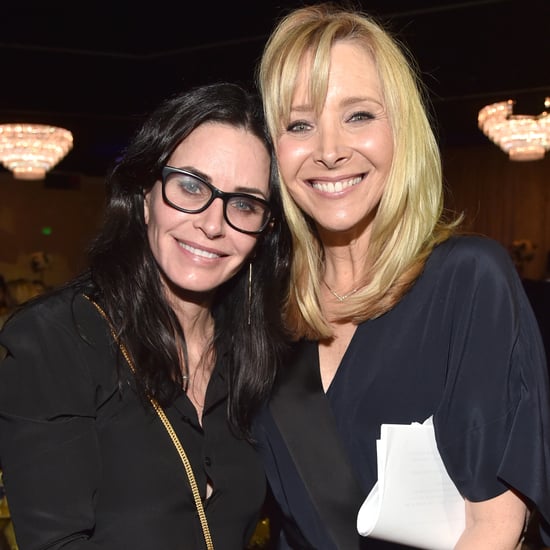 Lisa Kudrow and Courteney Cox at Open Mind Gala March 2017