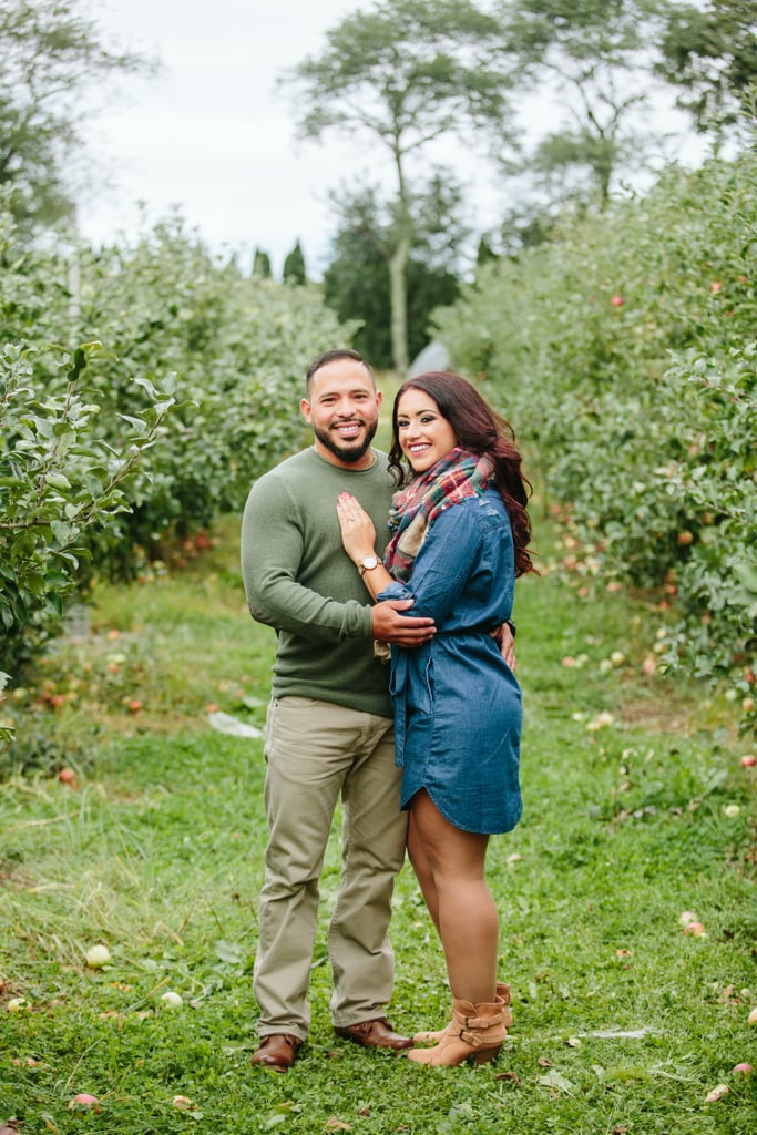 Apple Orchard Engagement Shoot
