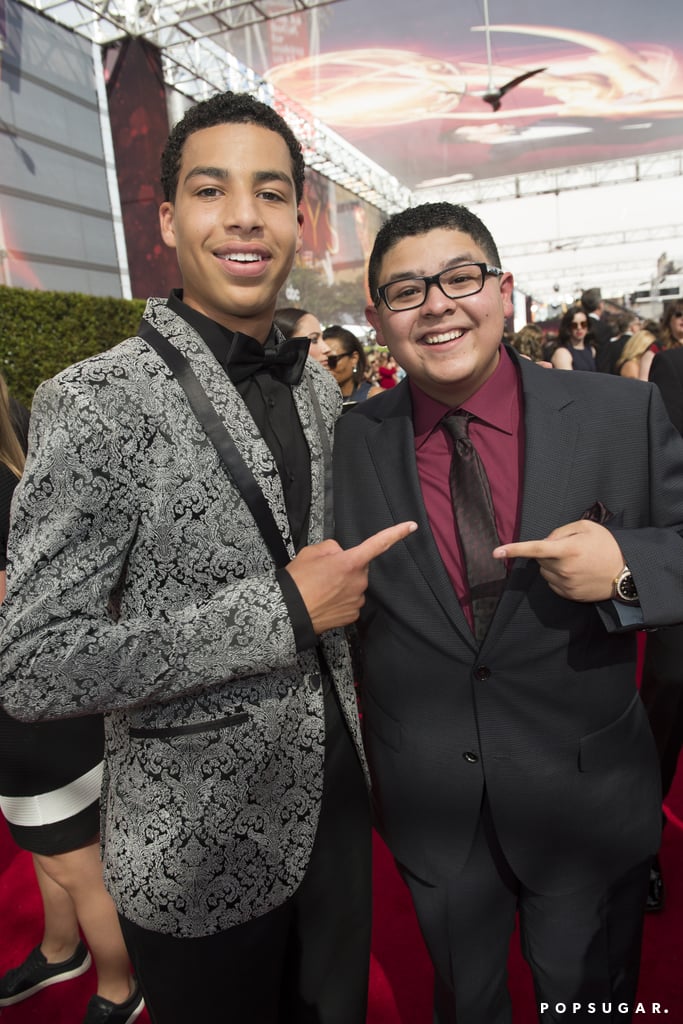 Pictured: Rico Rodriguez and Marcus Scribner