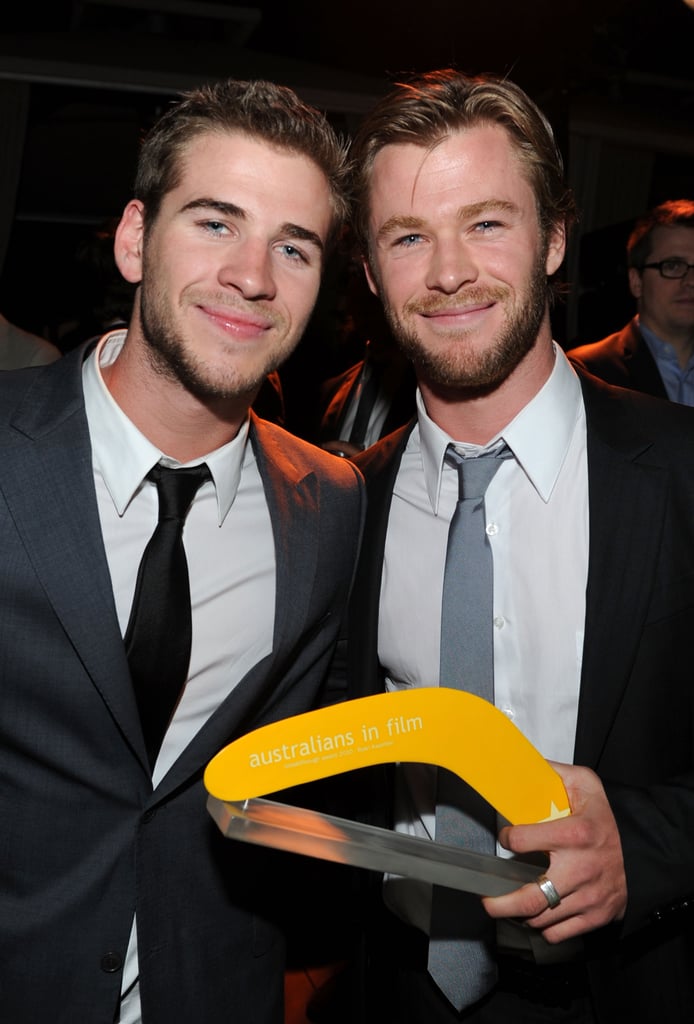 Liam and Chris linked up after Chris won the Australians in Film breakthrough award in May 2010.