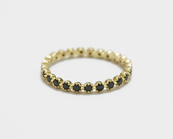 Gold Eternity Ring ($18-$20)