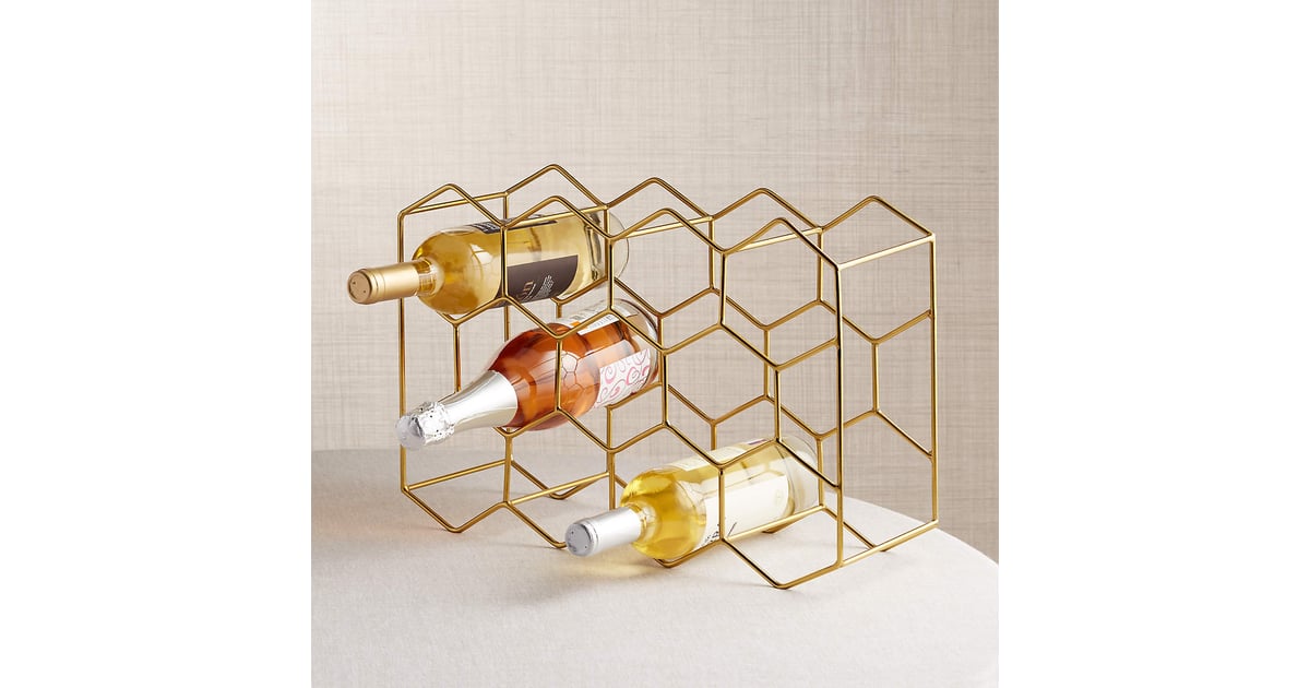 Crate and barrel sale 11 bottle wine rack