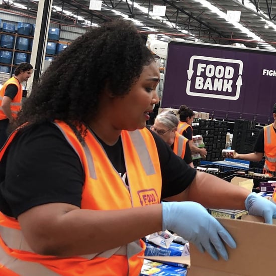 Lizzo Visited a Foodbank in Australia to Aid in Fire Relief