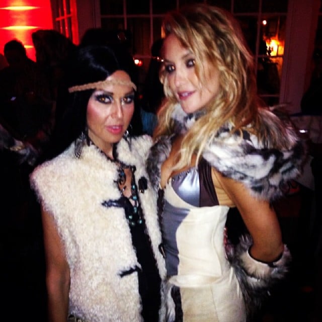 Rachel Zoe struck a pose with Kate Hudson at Kate's party.
Source: Instagram user rachelzoe