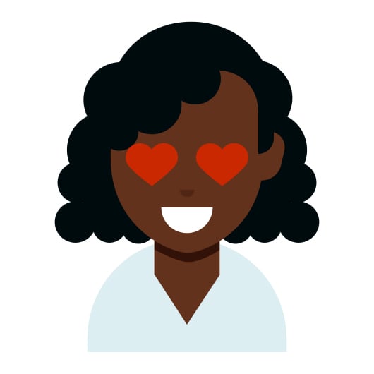 Emoji For Curly Hair and Dark Skin Tones