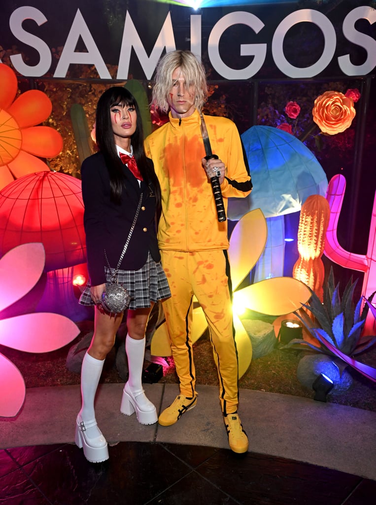Megan Fox and MGK at the Casamigos Halloween Party, October 2023
