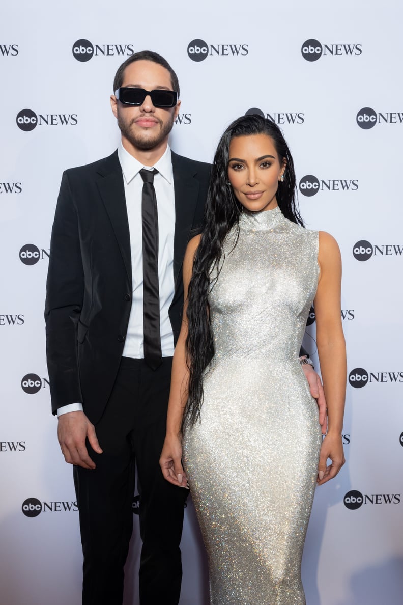 April 2022: Pete Davidson and Kim Kardashian at the White House Correspondents' Dinner