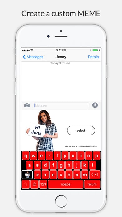Eva Longoria Emoji App
