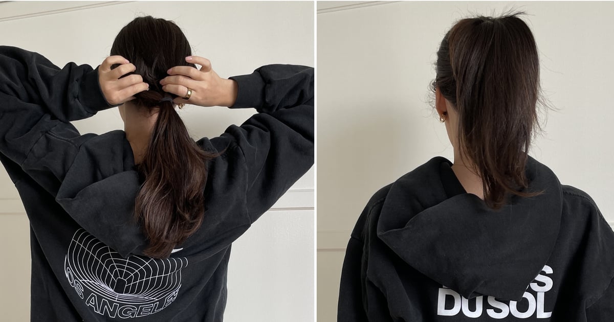 I Tried TikTok's Claw-Clip Ponytail Hack: See Photos