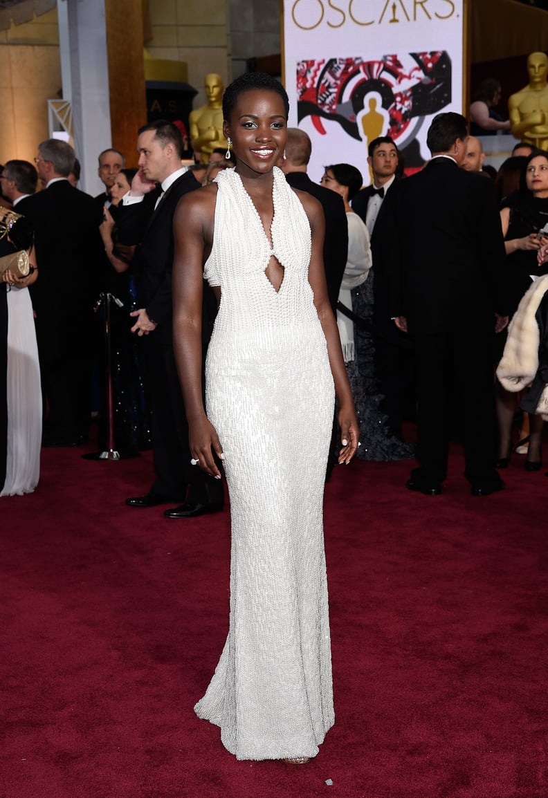 Lupita Nyong'o at the 2015 Oscars