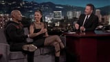 Jamie Foxx and Daughter Corinne on Jimmy Kimmel June 2019