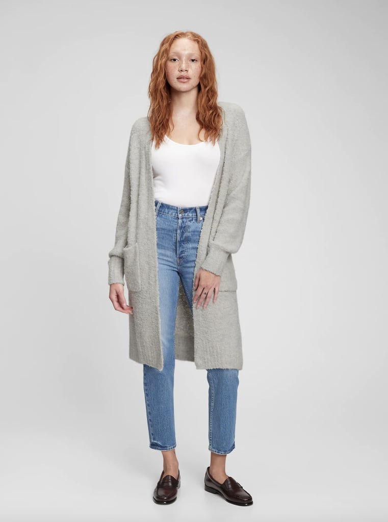 A Cozy Cardigan and Leggings
