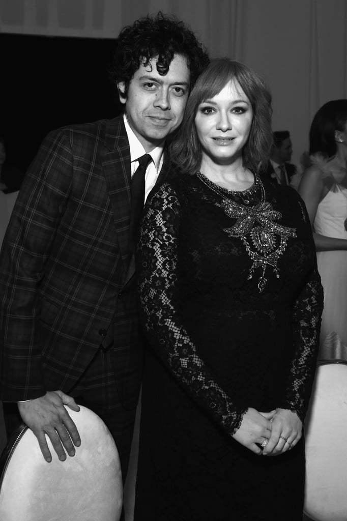 Pictured: Geoffrey Arend and Christina Hendricks