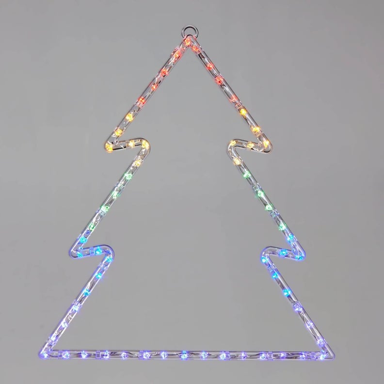 14in LED Rainbow Tree Hanging Décor Dew Drop
