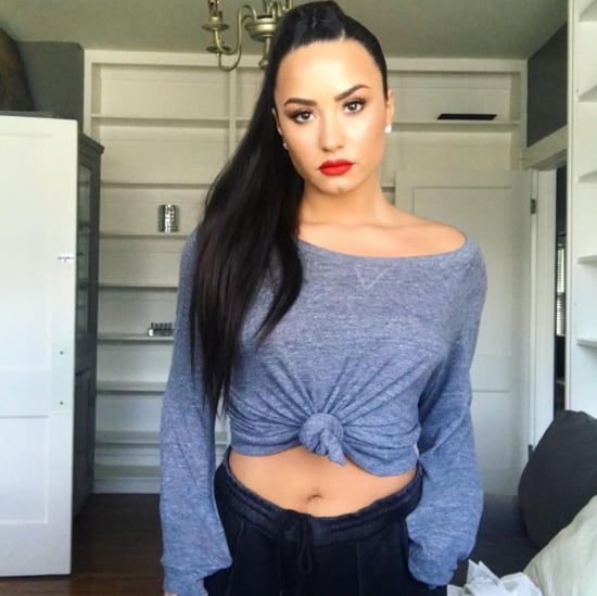 Demi Lovato Not Sorry For Long Ponytail